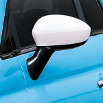 【新車】ブルーとホワイトのコーディネイトが際立つフィアット「500/500C チエーロブル」 - 05_Cieloblu_+mirror_HD