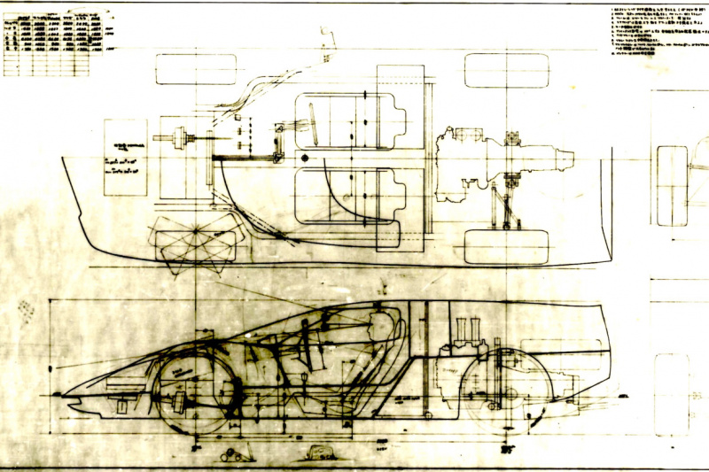 「東京モーターショー1970に出展し、小林彰太郎さんが試乗された開発コードX810／マツダRX500【RE追っかけ記-6】」の4枚目の画像