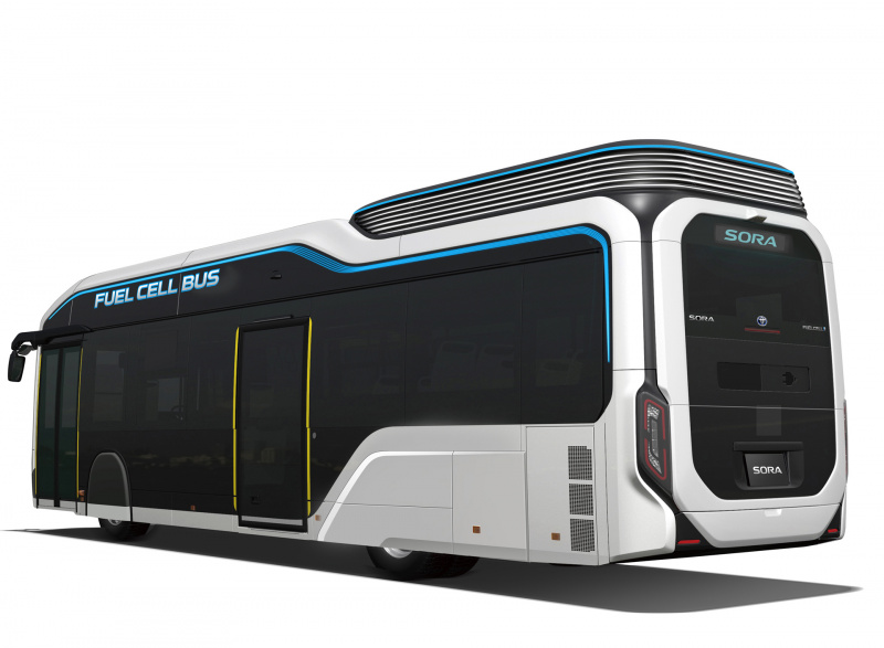 「【東京モーターショー2017】東京オリンピック・パラリンピックに100台以上導入されるFCバスのコンセプトモデル」の5枚目の画像
