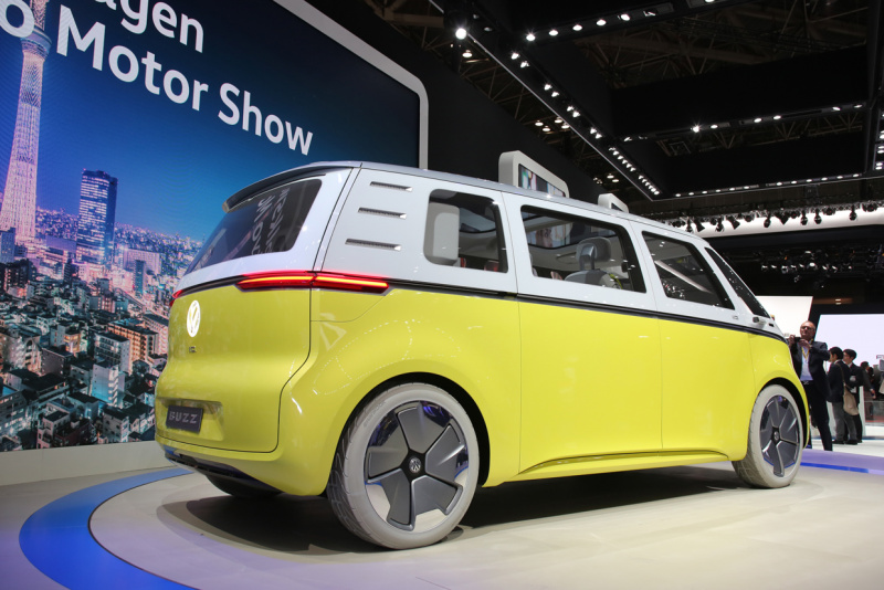 「【東京モーターショー2017】自動運転では運転席が逆向きに！ 新世代EVのワーゲンバス、VWタイプ2「I.D. BUZZ」が日本初上陸」の5枚目の画像