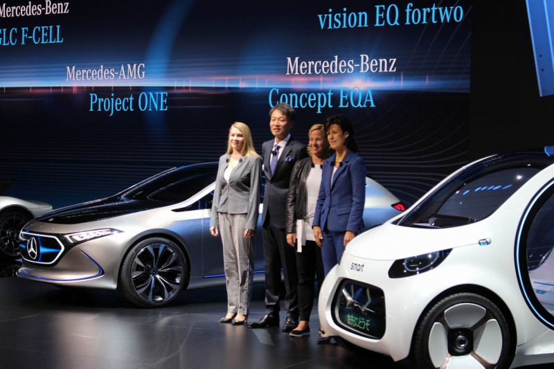 「【東京モーターショー2017】メルセデスは電気自動車、燃料電池、自動運転と全方位に完璧な未来を示す」の3枚目の画像
