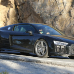 アウディ最速モデル「R8 GT」復活!? 楕円ツインエキゾーストや新設計ディフューザーを備えたリアビューを激写 - Audi R8 GT 5