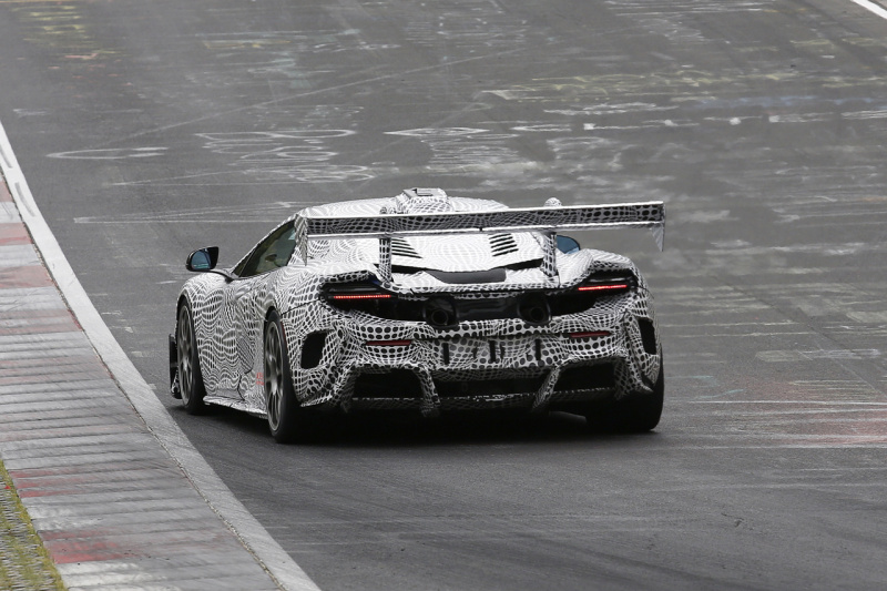 「謎のマクラーレンのテスト車輌がニュルに出現…1000馬力の「Hyper-GT」開発車両か？」の10枚目の画像