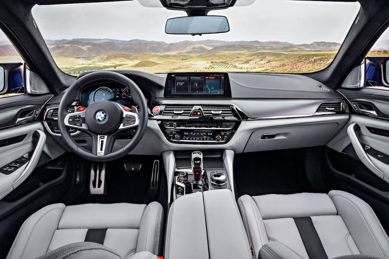 「【新車】新型BMW M5の受注開始!! 価格は1703万円、デリバリーは2018年4月以降」の8枚目の画像