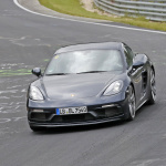 380馬力の直4炸裂！ポルシェ718ケイマンGTS新型、ニュル高速テストを開始 - Porsche 718 Cayman GTS 1