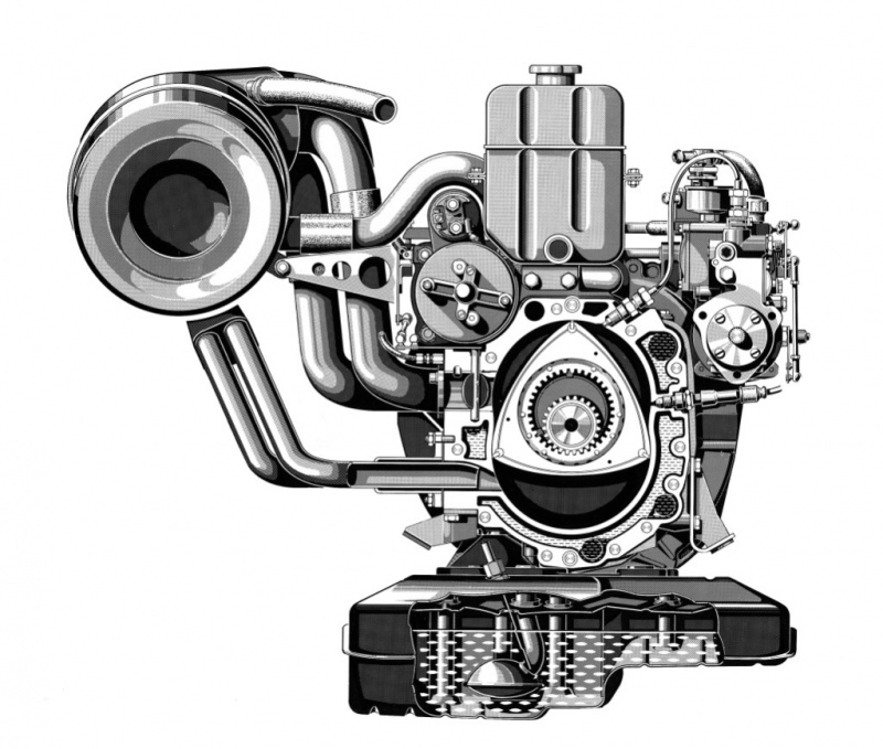 「メルセデス・ベンツのロータリーエンジン搭載車「C111」に試乗【RE追っかけ記-7】」の5枚目の画像