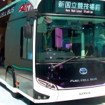 トヨタが「自動横付け機能」搭載のFCバスを2018年に発売、 東京五輪に向け都内に100台以上導入【東京モーターショー2017】 - TOYOTA_FC-BUS