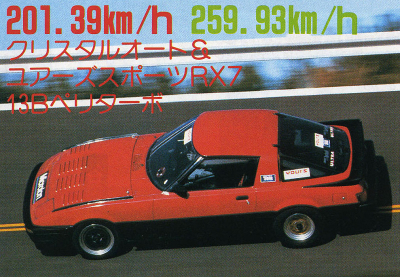 「1982年末谷田部・最高速に挑戦！　エ…あのマシンがリタイア!?【OPTION1983年2月号 その6】」の7枚目の画像