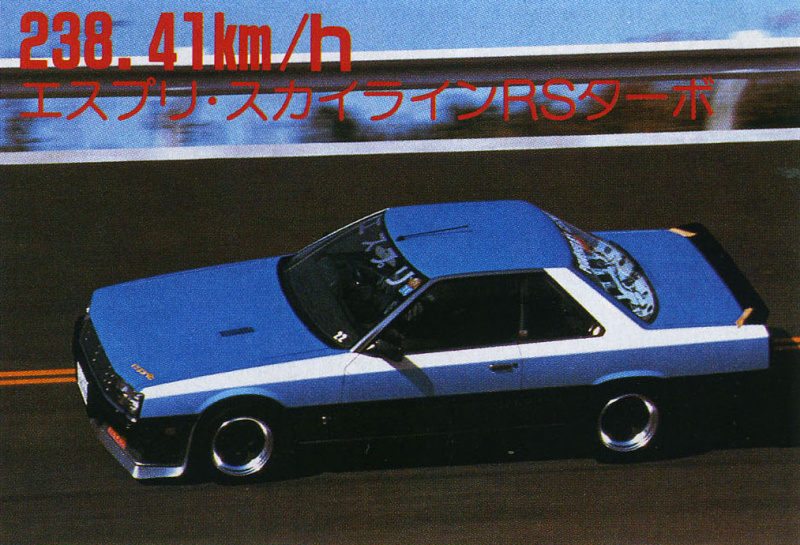 「最高速の聖地・谷田部最高速 1982年年末の陣はポルシェにZにスカRS！ その5【OPTION1983年2月号より】」の13枚目の画像