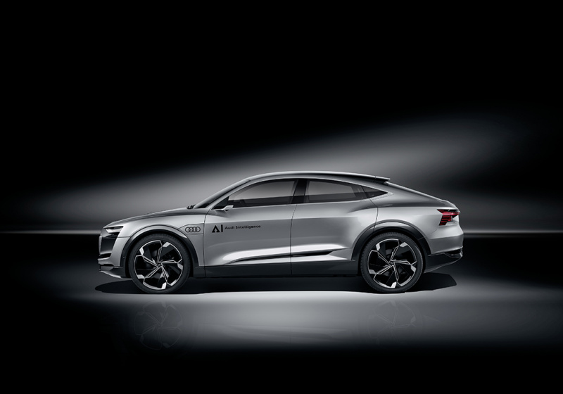 「【東京モーターショー2017】アウディから4ドアクーペのコンセプトEV「Audi Elaine concept」が登場」の2枚目の画像