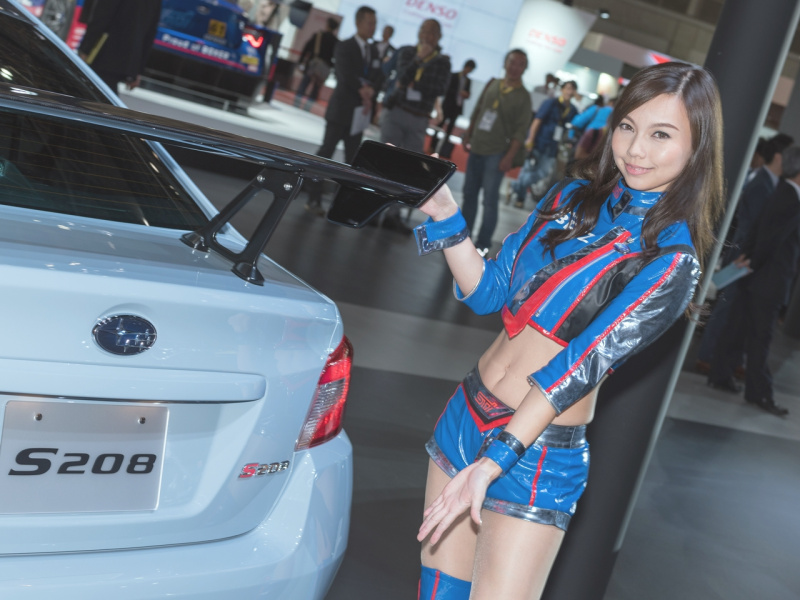 「【東京モーターショー2017】レースクイーン「BREEZE」が紹介する、スバル車のオススメポイント！」の13枚目の画像