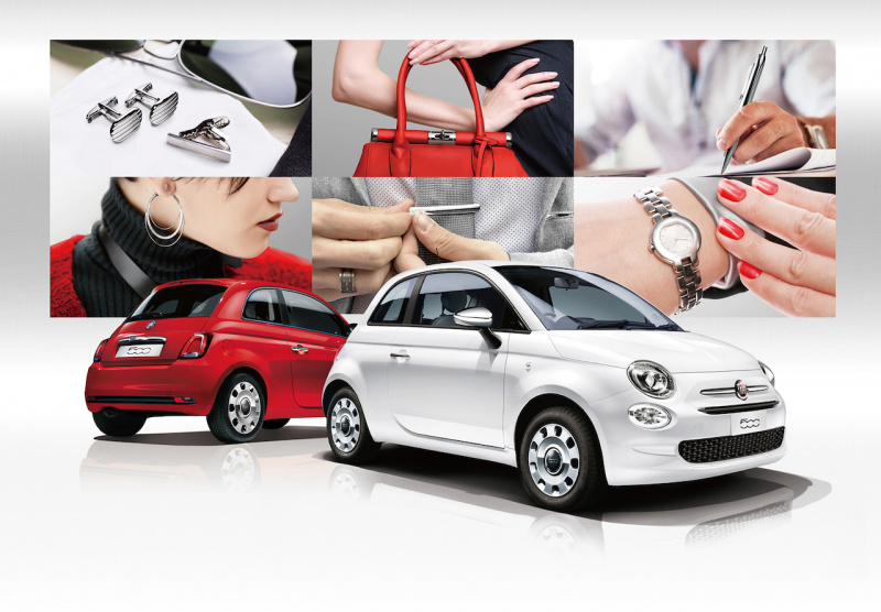 「【新車】赤と白を用意するクローム仕様の華やかな「Fiat 500 Cromata（クロマータ）」を100台限定で設定」の1枚目の画像