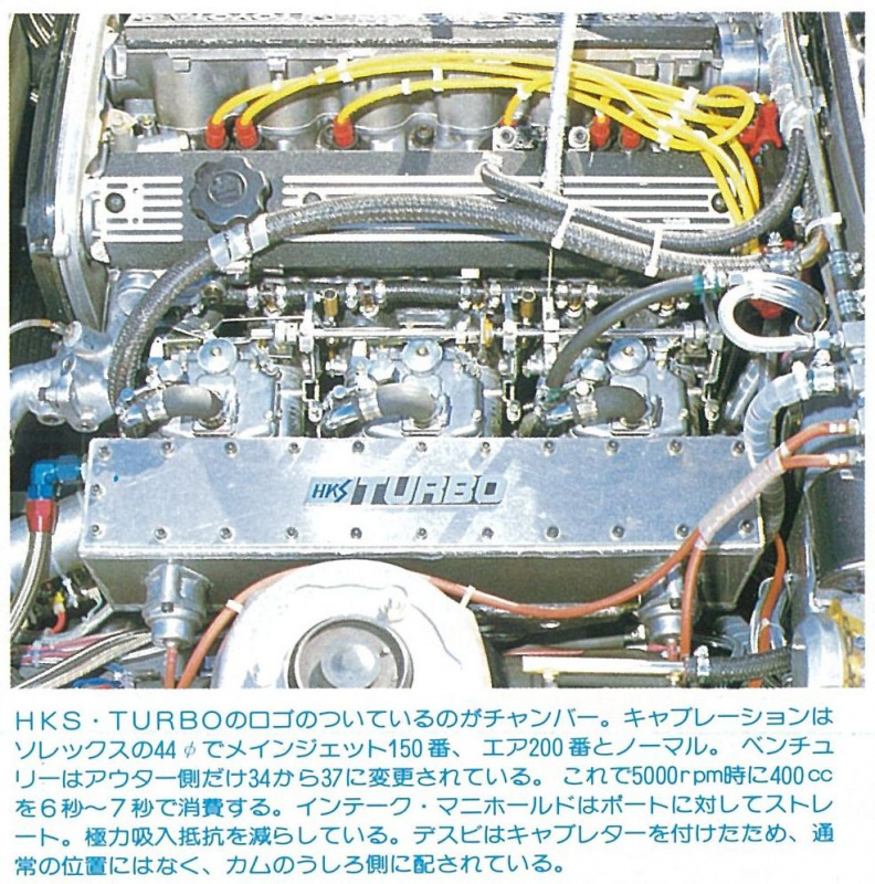 「国産車初の300km/hオーバーマシン、HKSセリカXX「M300」のメカニズムをチェック！　その2【OPTION 1984年3月号より】」の3枚目の画像