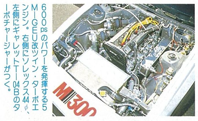 1984.3月号表1 画像｜ついに出た！ 国産車初の300km/hオーバーはHKS 
