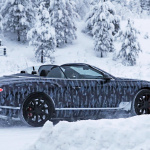 マイナス10度でも快適！ベントレー コンチネンタルGTC次期型、極寒でフルオープンの余裕 - Bentley Continental GTC 8