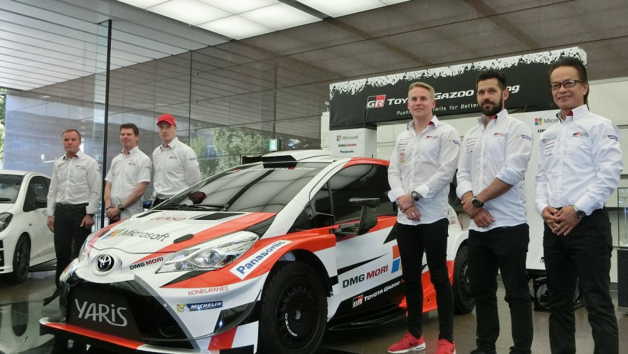 なぜその言葉 ドライバーが覚えた日本語が面白い Toyota Gazoo Racing Wrc 17年シーズン報告会 Clicccar Com