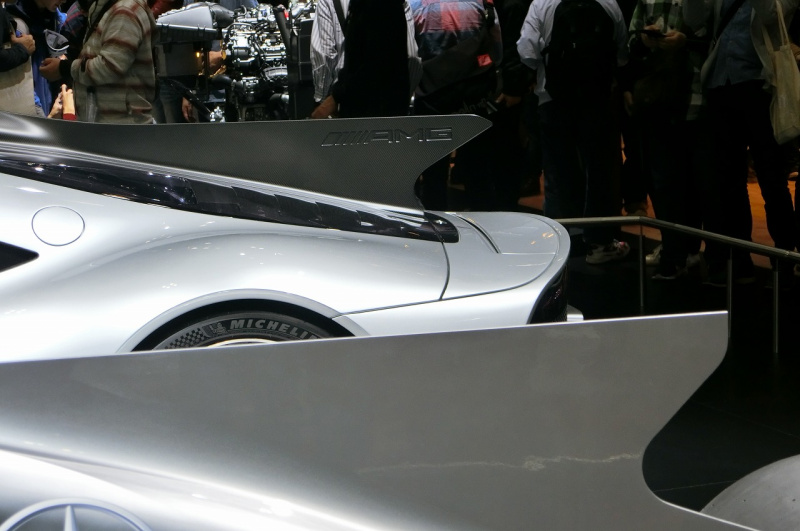 「【東京モーターショー2017】公道用F1マシン!? Mercedes-AMG Project ONEに大興奮」の7枚目の画像