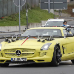 メルセデス・ベンツ初の完全EVスーパーカー『AMG GT EV』テストミュールを初キャッチ！ - Mercedes AMG E-Cell 1