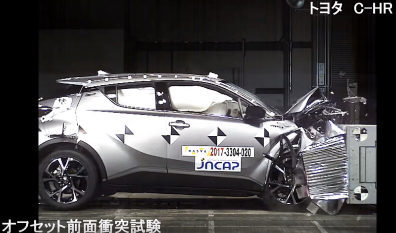 「NASVAが「ファイブスター賞」を獲得した人気SUV「C‐HR」「CX-5」の衝突試験映像を公開！」の5枚目の画像