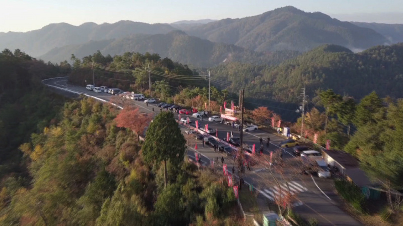 「舞台は一般道。秋の京都・嵐山でチューニングカーによるタイムアタックを開催」の1枚目の画像