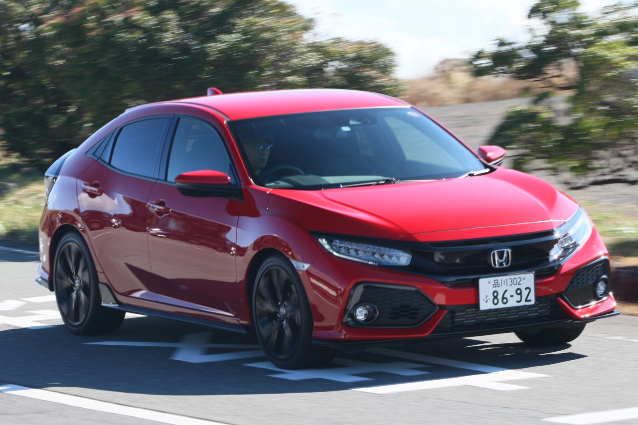 ホンダ シビック試乗 久しぶりにmtを楽しめる ライバルよりも一枚上手な性能 乗り心地 Clicccar Com