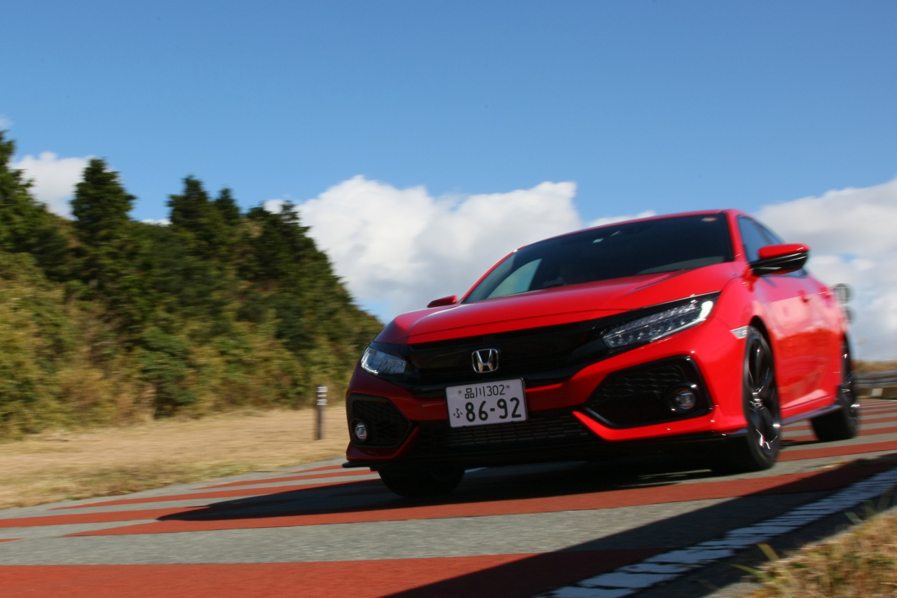 ホンダ シビック試乗 久しぶりにmtを楽しめる ライバルよりも一枚上手な性能 乗り心地 Clicccar Com