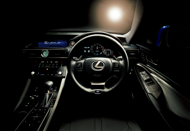 「【新車】レクサスRC/RC Fが一部改良。予防安全パッケージ「Lexus Safety System +」を標準化し、安全性を向上」の4枚目の画像
