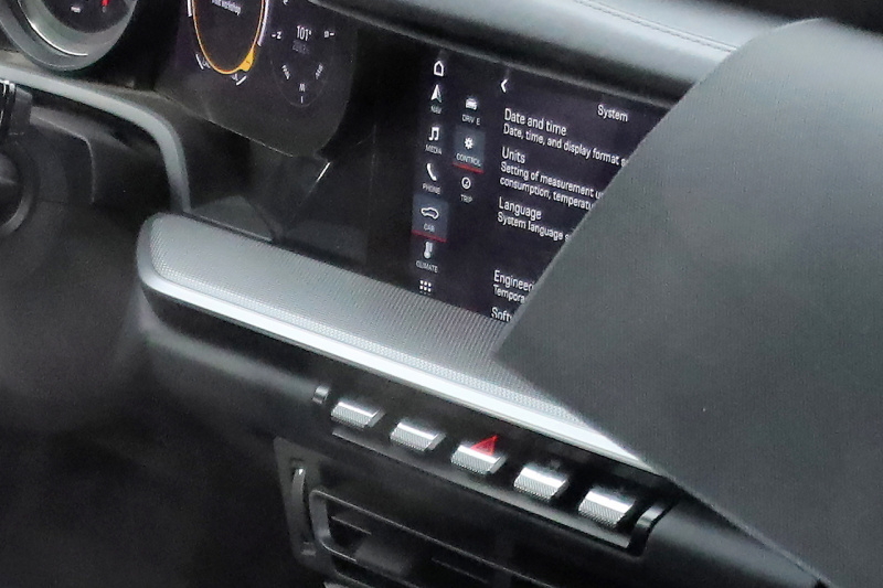 「ポルシェ 911次世代型・タイプ992、これが新デジタルコックピットだ！」の4枚目の画像