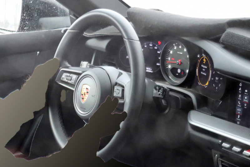 「ポルシェ 911次世代型・タイプ992、これが新デジタルコックピットだ！」の5枚目の画像