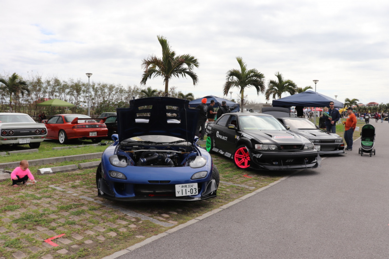 「【沖縄カスタムカーショー2018】アメリカンはジャパニーズがお好き？　Yナンバーの国産旧車＆チューンドカー」の2枚目の画像