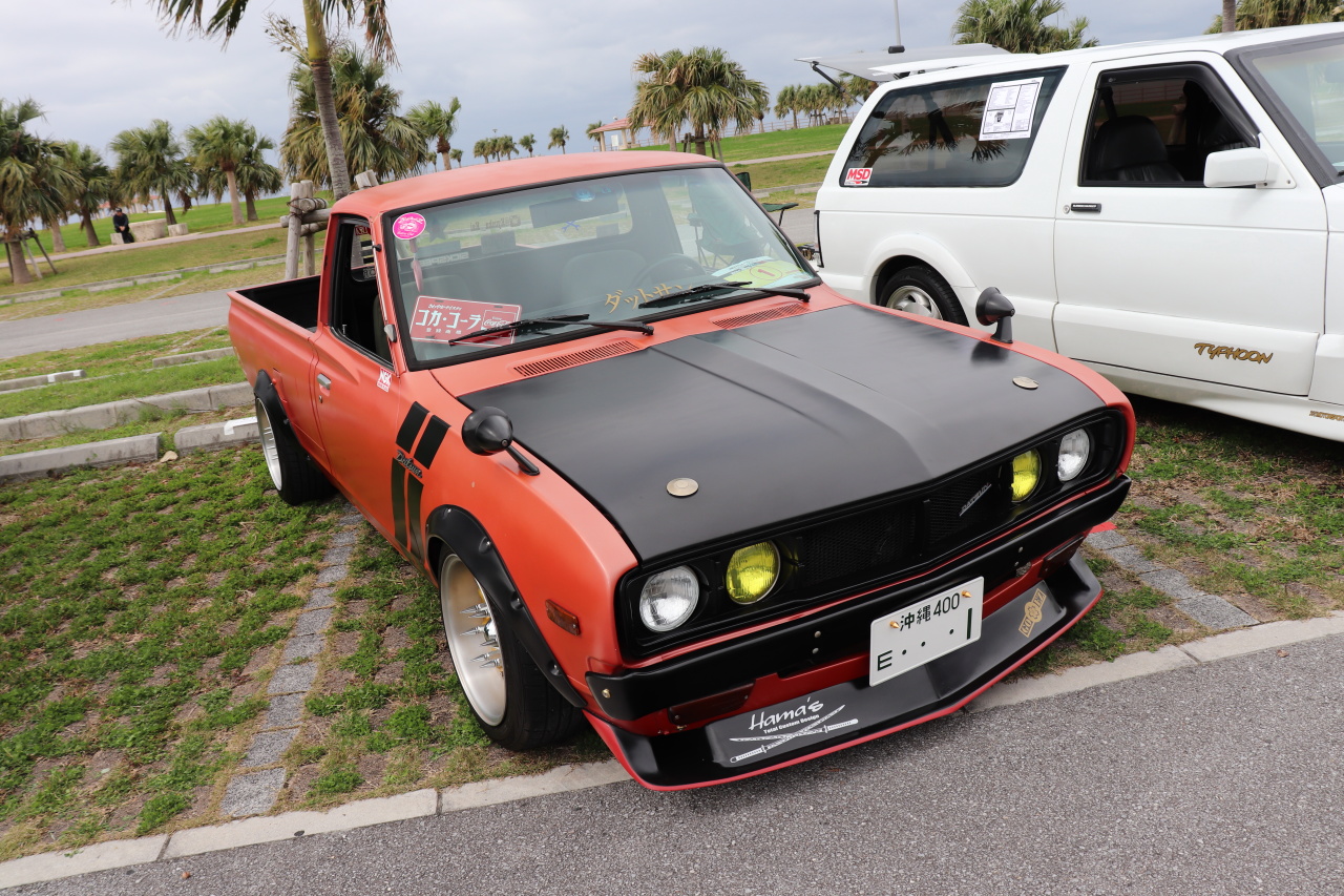 okinawa Custom Car 017 画像 沖縄カスタムカーショー18 アメリカンはジャパニーズがお好き Yナンバーの国産旧車 チューンドカー Clicccar Com