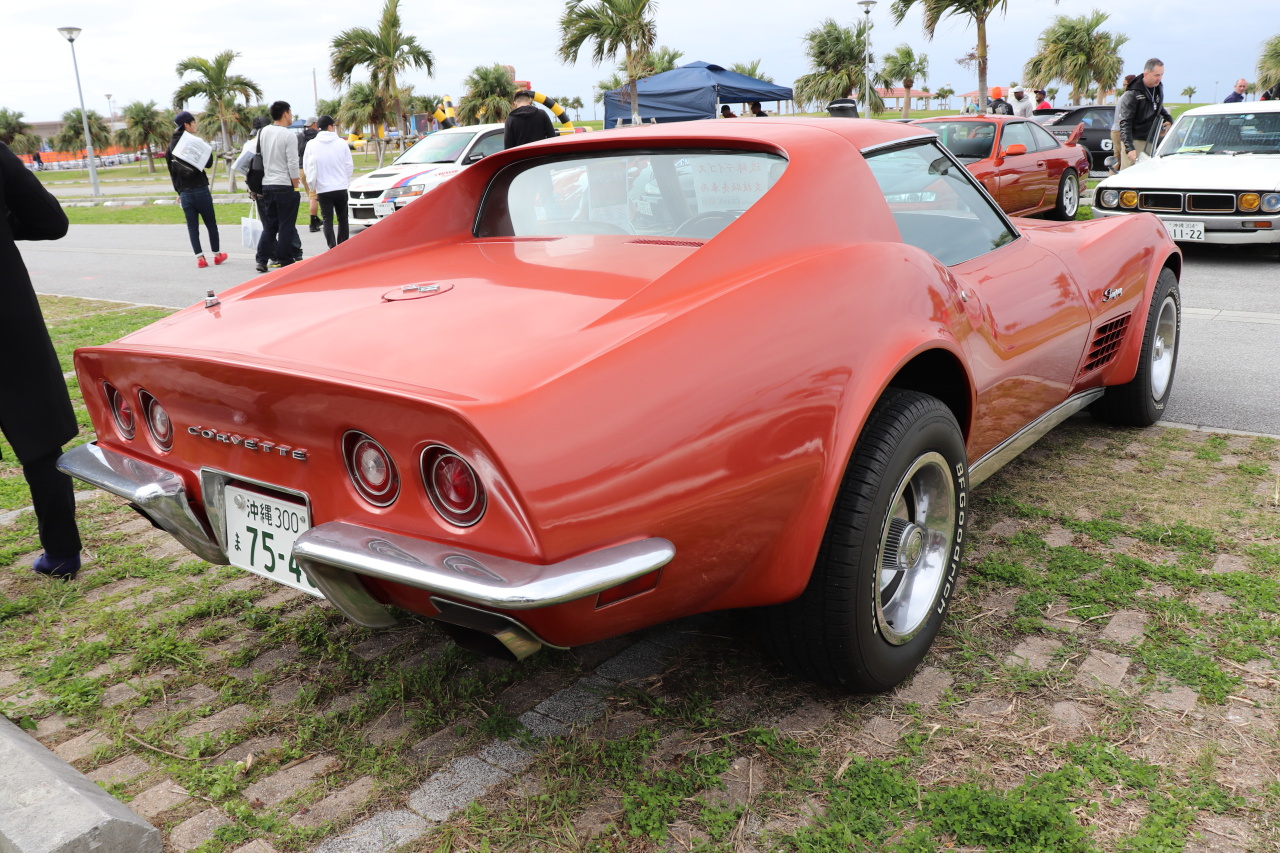 沖縄カスタムカーショー18 アメリカンはジャパニーズがお好き Yナンバーの国産旧車 チューンドカー Clicccar Com