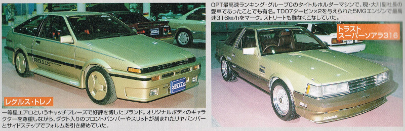 「「東京オートサロン」に名称変更されたのは「あぶない刑事」と同じ1987年から。昔の東京オートサロンを見てみよう！その2【Play Back the OPTION Spin off】」の6枚目の画像