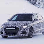 アウディ・A1次期型、1年振りのウィンターテスト。高性能「S」は250馬力超えか？ - Audi A1 Winter 2