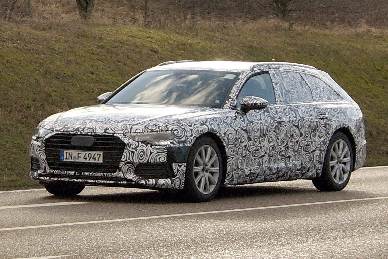 今度はクーペルーフだ アウディ A6アバント次期型を初キャッチ Clicccar Com