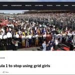 「F1がグリッドガールを廃止決定！それってどういうことなの？」の1枚目の画像ギャラリーへのリンク