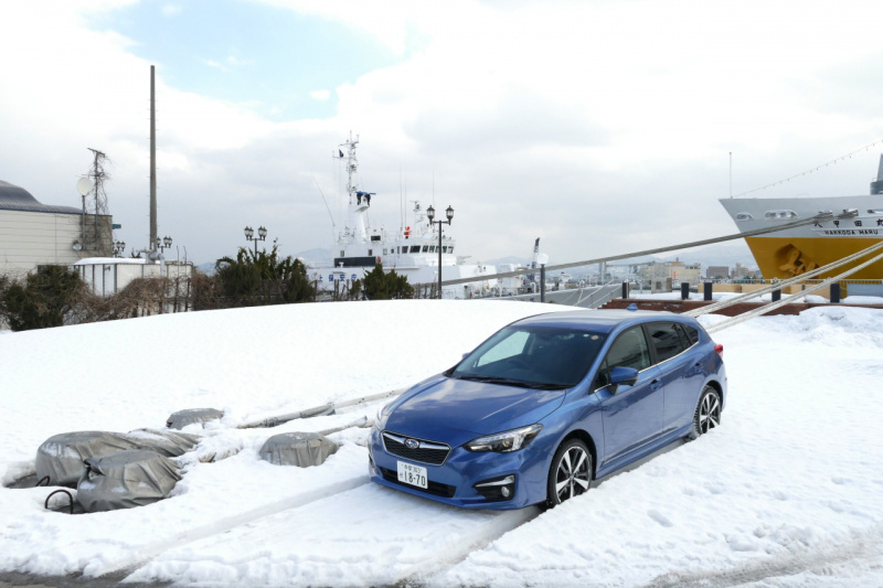 「【試乗】SUBARU AWDで雪国の「普通の道」を走る。インプレッサSPORT 2.0-S EyeSight編」の8枚目の画像