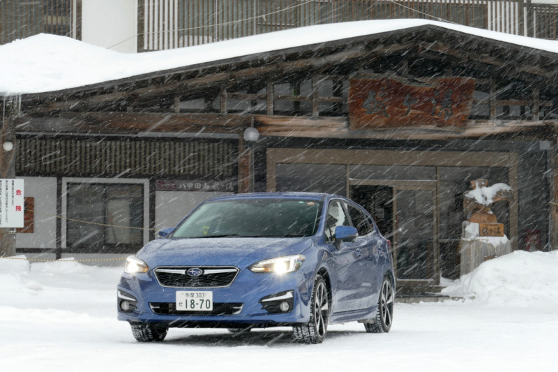 「【試乗】SUBARU AWDで雪国の「普通の道」を走る。インプレッサSPORT 2.0-S EyeSight編」の15枚目の画像