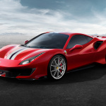 「【ジュネーブモーターショー2018】フェラーリ最後の純ガソリン車？ V8フェラーリ最強を誇る「Ferrari 488 Pista（ピスタ）」」の1枚目の画像ギャラリーへのリンク