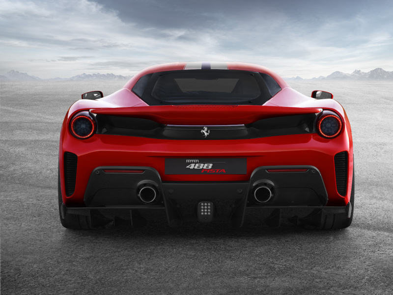 「【ジュネーブモーターショー2018】フェラーリ最後の純ガソリン車？ V8フェラーリ最強を誇る「Ferrari 488 Pista（ピスタ）」」の8枚目の画像