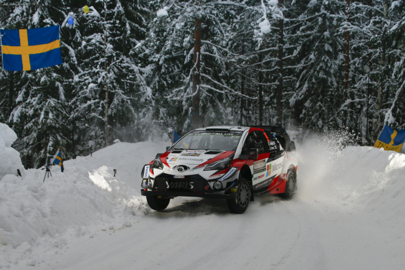 「【WRC2018・第2戦スウェーデン】連覇に向けトヨタ1-2発進！」の2枚目の画像