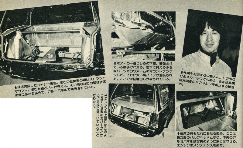 「さすがはNOVA。仕事早し！ シティ・ミッドシップ化計画・その2【OPTION 1983年4月号より】」の5枚目の画像