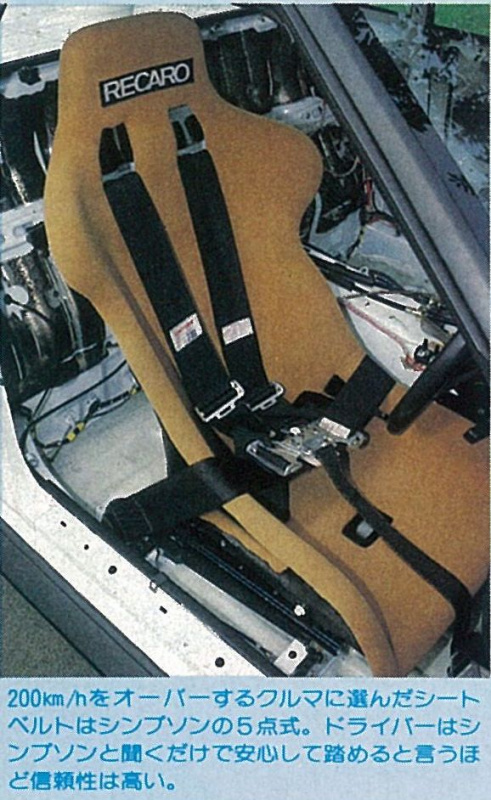 「シグマと共同開発したOPT MR2、谷田部1stトライで236km/h！ その3【OPTION 1984年10月号より】」の3枚目の画像