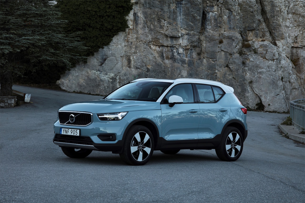 New Volvo Xc40 Exterior 画像 新車 新型ボル ボxc40が正式デビュー 価格は3万 559万円 Clicccar Com