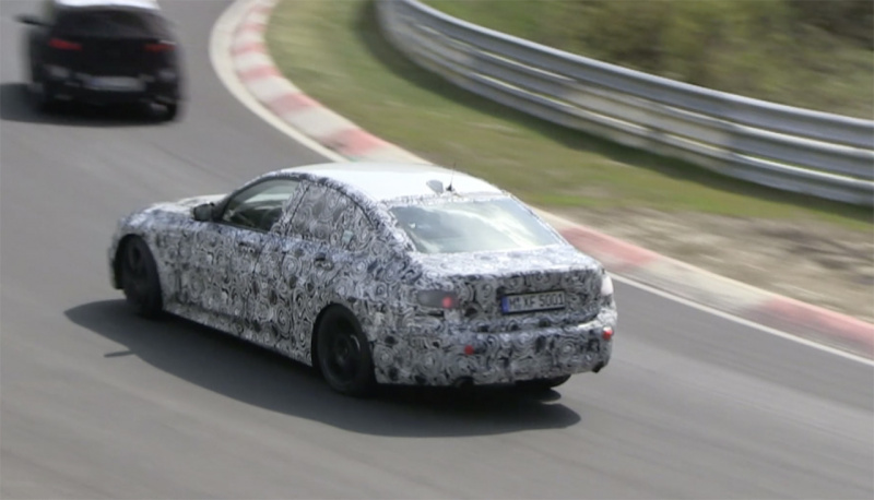 「BMW3シリーズ次期型の走り！ 直4エンジンが「駆けぬける歓び」を披露」の3枚目の画像