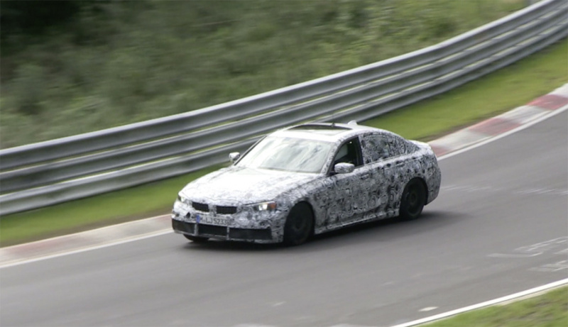 「BMW3シリーズ次期型の走り！ 直4エンジンが「駆けぬける歓び」を披露」の2枚目の画像