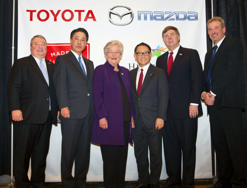 「トヨタとマツダが米国に合弁新会社「MTMUS」設立。2021年に新工場稼動」の1枚目の画像