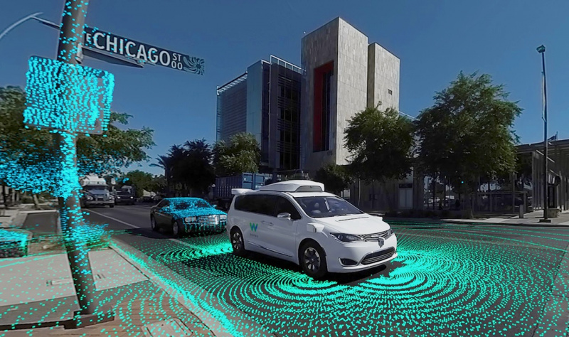 「「Waymo」が公道を自動運転車で走行する様子を収めた360°動画を公開」の1枚目の画像