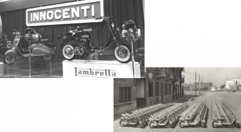 「60年代に一世を風靡したランブレッタ社が復活。日本でも50,125,200ccのスクーターを販売」の2枚目の画像