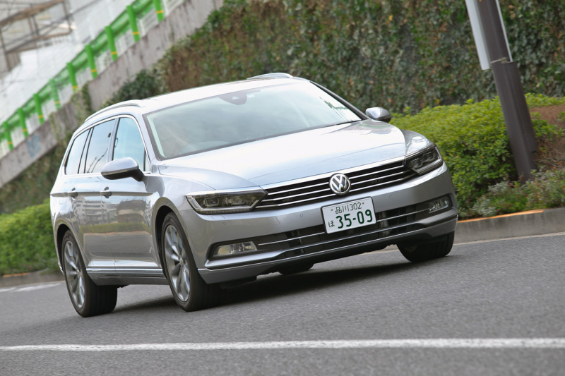 「【新車試乗テスト】優れた燃費性能を発揮！ VW・パサートTDIは東京～名古屋を往復してもまだ400km走行可能」の1枚目の画像